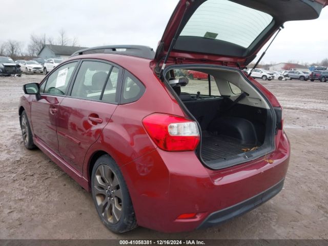 JF1GPAY68GH218357 Subaru Impreza 2.0i Sport Limited
