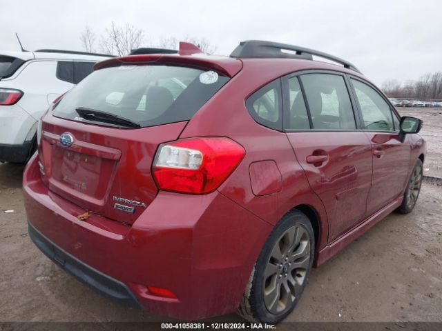 JF1GPAY68GH218357 Subaru Impreza 2.0i Sport Limited