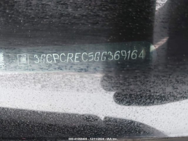 3GCPCREC5GG369164 Chevrolet Silverado 1500 1lt