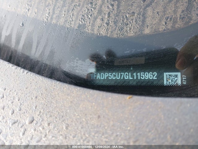 1FADP5CU7GL115962 Ford C-max Energi Sel