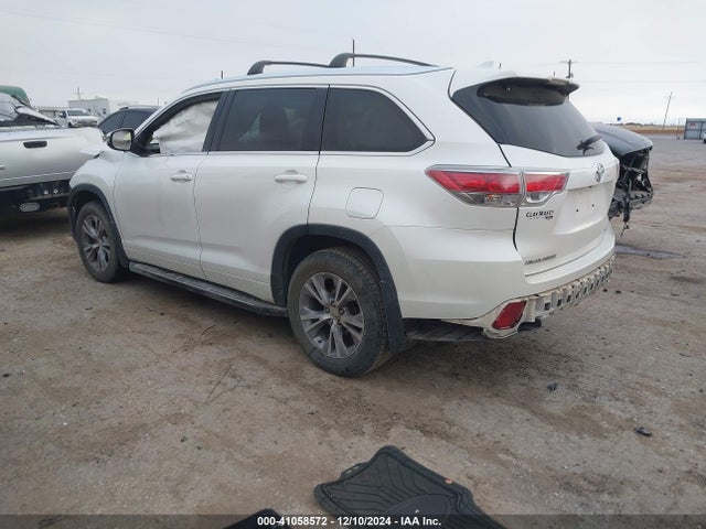 5TDKKRFH1FS055566 Toyota Highlander Xle V6