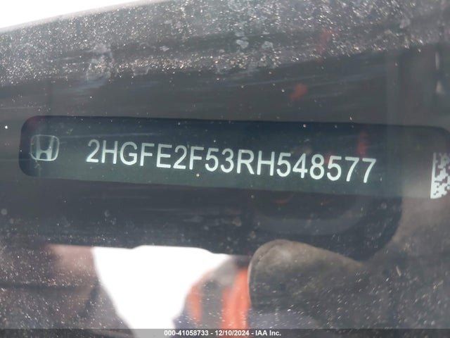 Honda Civic Sport 2024 2HGFE2F53RH548577 Image 9