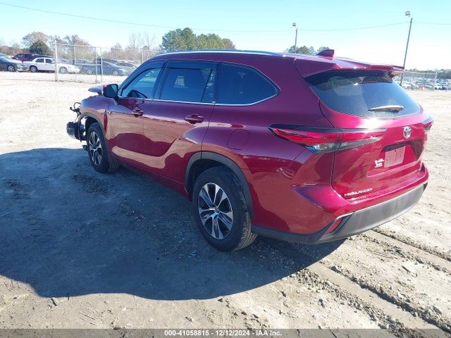 Toyota Highlander Xle 2020 5TDGZRAH9LS511530 Image 3