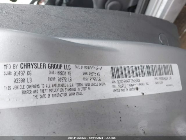 2015 FIAT 500 3C3CFFAR7FT545768 Photo 8