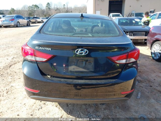 KMHDH4AE8GU490665 Hyundai Elantra Value Edition