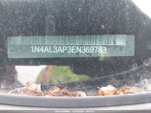 1N4AL3AP3EN369783 Nissan Altima 2.5 Sl