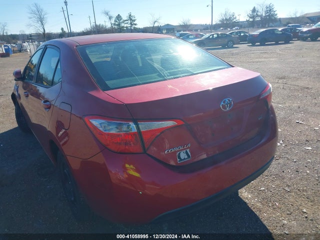 2T1BURHE3GC683927 Toyota COROLLA LE