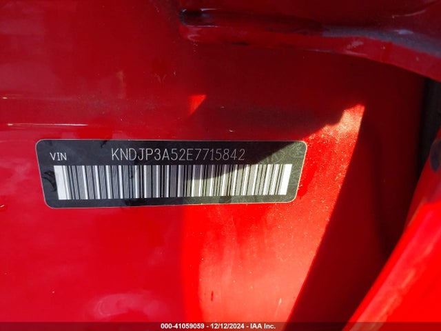 KIA SOUL + 2014 KNDJP3A52E7715842 Image 9