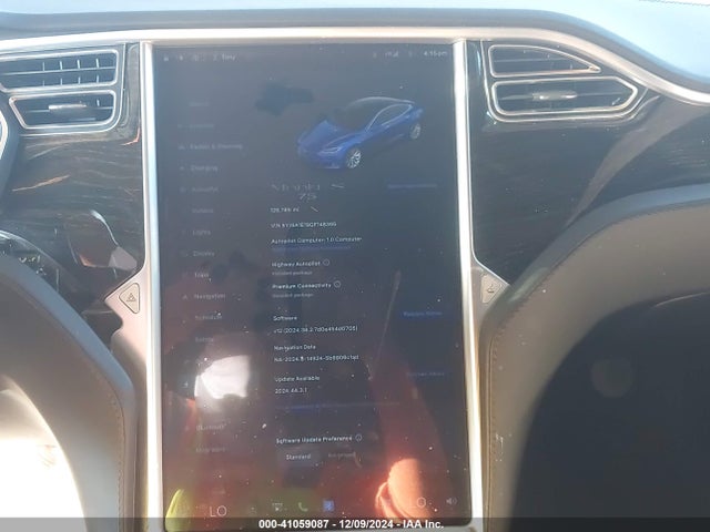 2016 TESLA MODEL S 5YJSA1E19GF148365 Photo 6