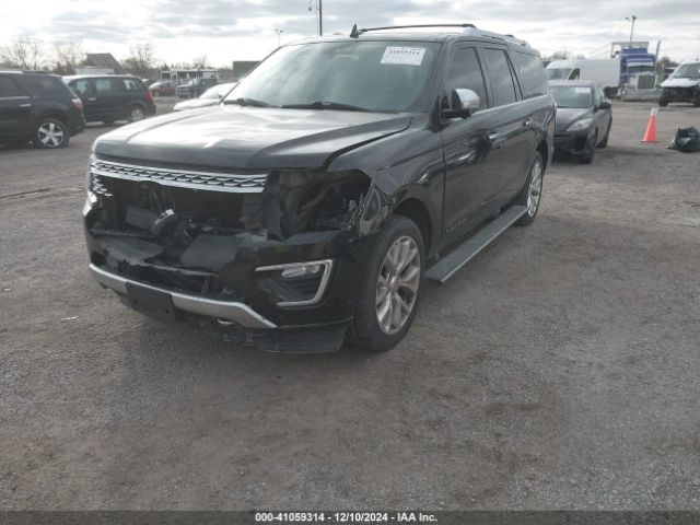 1FMJK1MT4JEA45404 Ford Expedition Max Platinum