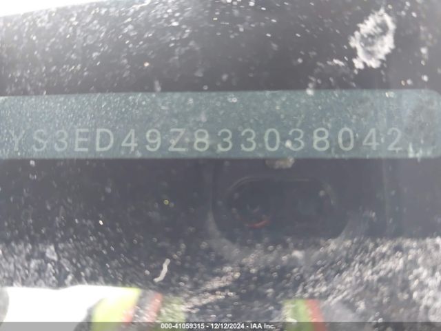 2003 SAAB 9-5 YS3ED49Z833038042 Photo 8
