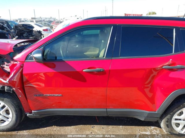 3C4NJCAB9JT254976 Jeep Compass Sport Fwd