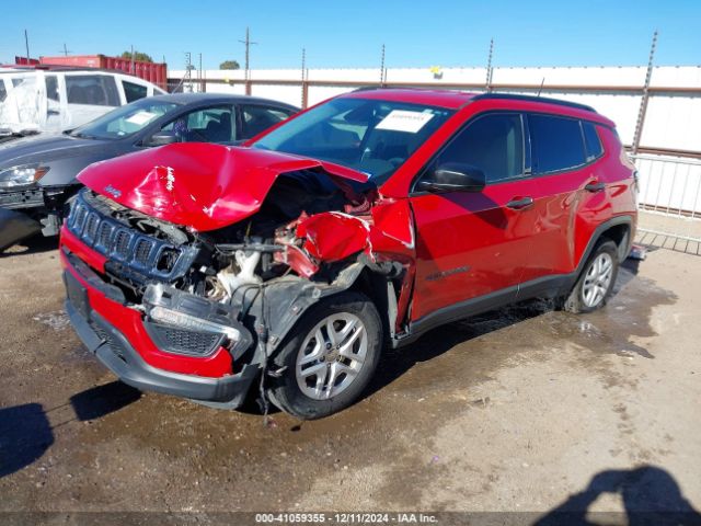 3C4NJCAB9JT254976 Jeep Compass Sport Fwd