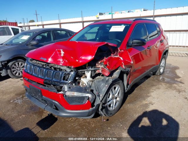 3C4NJCAB9JT254976 Jeep Compass Sport Fwd