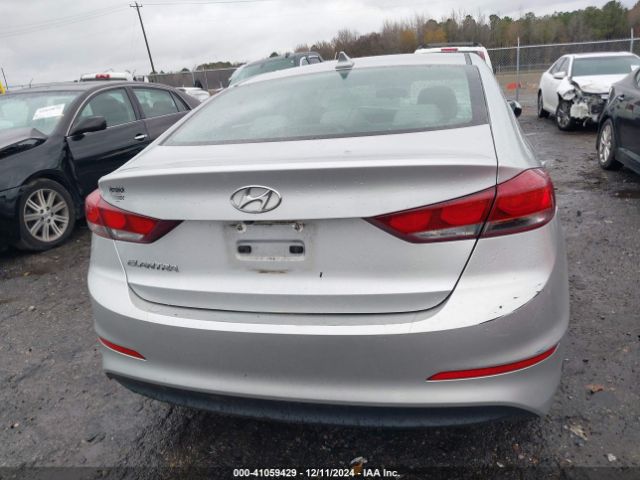 5NPD84LF8JH259468 Hyundai ELANTRA SEL