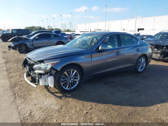JN1EV7AP5JM361412 Infiniti Q50 3.0t Luxe