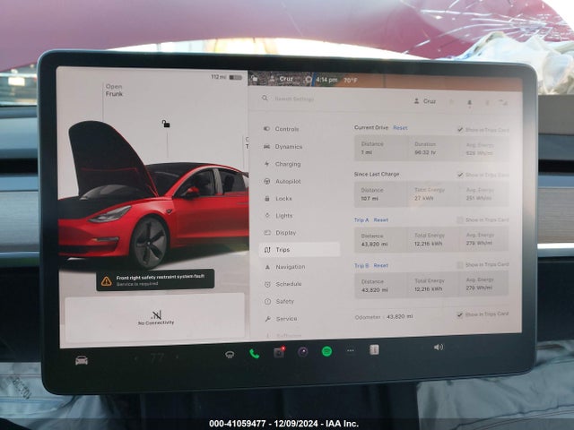 2022 TESLA MODEL 3 5YJ3E1EB8NF213205 Photo 6