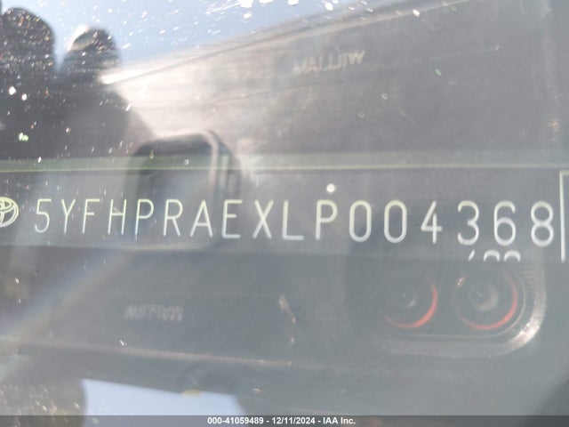 Toyota COROLLA LE 2020 5YFHPRAEXLP004368 Image 22