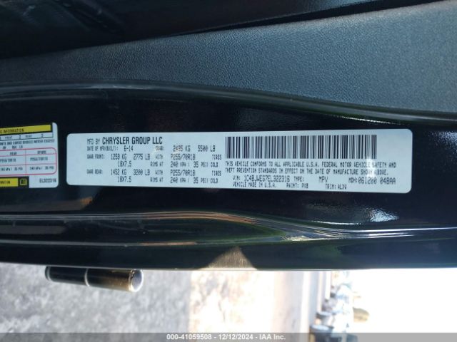 1C4BJWEG7EL322316 Jeep Wrangler Unlimited Sahara