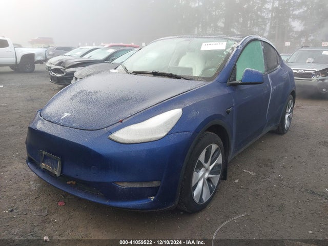 2021 TESLA MODEL Y 5YJYGAEE1MF216147 Photo 1