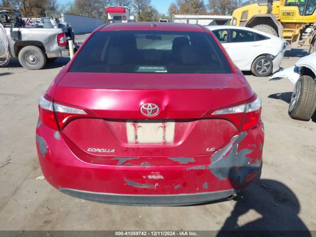 5YFBURHE3EP022749 Toyota Corolla L/le/le Pls/prm/s/s Pls