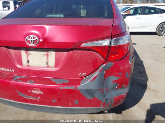 5YFBURHE3EP022749 Toyota Corolla L/le/le Pls/prm/s/s Pls