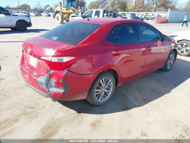 5YFBURHE3EP022749 Toyota Corolla L/le/le Pls/prm/s/s Pls