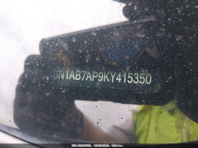 3N1AB7AP9KY415350 Nissan SENTRA SV