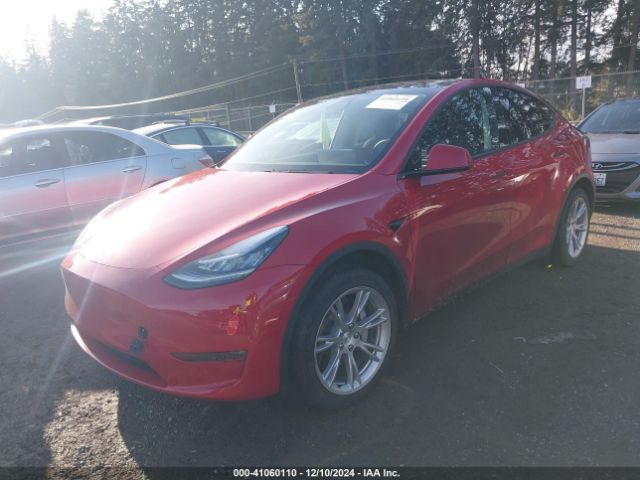 5YJYGDEF5LF022956 Tesla Model Y Long Range Dual Motor All-wheel Drive/performance Dual Motor All-wheel Drive