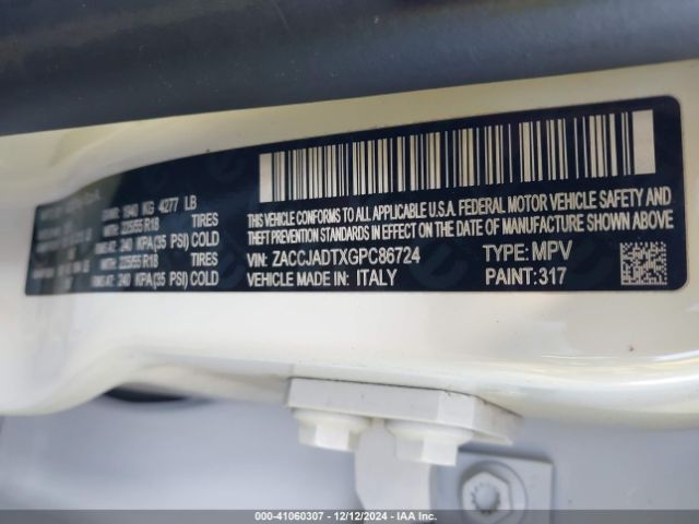 ZACCJADTXGPC86724 Jeep Renegade Limited