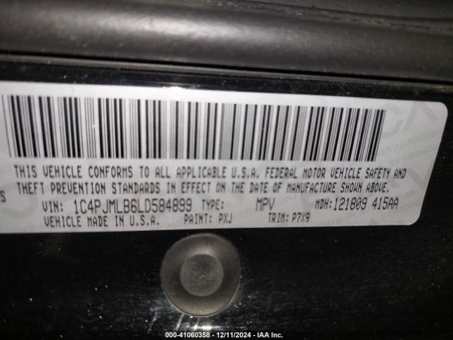 1C4PJMLB6LD584899 Jeep Cherokee Latitude Plus 4x4