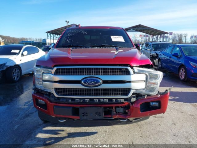 1FTFW1EG8JFA59316 Ford F-150 Platinum