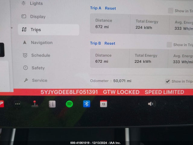 2020 TESLA MODEL Y 5YJYGDEE8LF051391 Photo 6