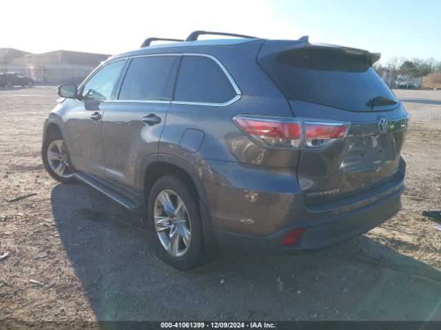5TDDKRFH5GS337817 Toyota Highlander Limited V6