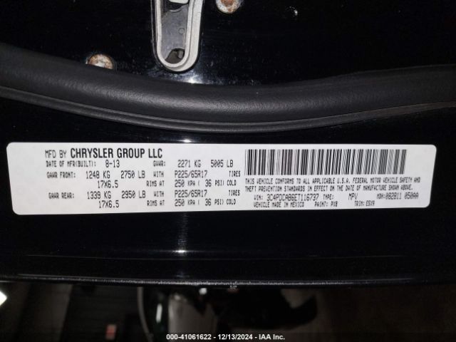 3C4PDCAB6ET116737 Dodge Journey American Value Pkg