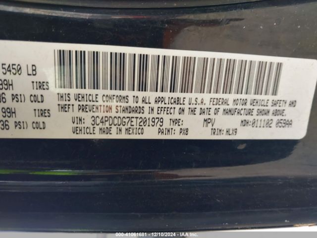3C4PDCDG7ET201979 Dodge Journey Limited