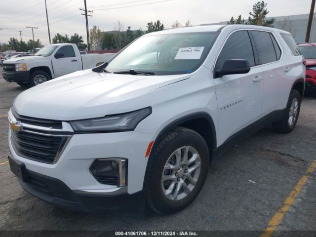 1GNERFKW8NJ105703 Chevrolet Traverse Fwd Ls