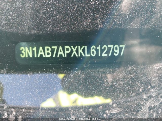 3N1AB7APXKL612797 Nissan SENTRA SV