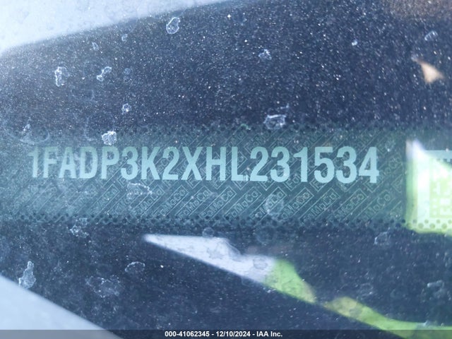 Ford FOCUS SE 2017 1FADP3K2XHL231534 Image 9
