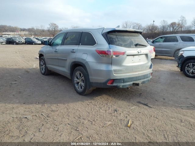 5TDJKRFH0FS224326 Toyota Highlander Xle V6
