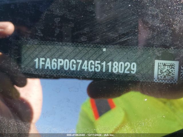 1FA6P0G74G5118029 Ford FUSION S