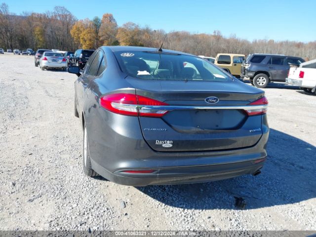 3FA6P0UU3JR122376 Ford Fusion Hybrid S