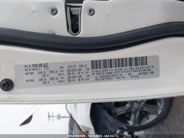3C4PDCGG2FT737316 Dodge Journey Crossroad