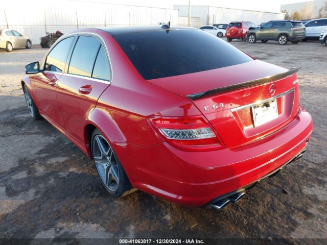 2009 MERCEDES-BENZ C 63 AMG WDDGF77X49F238068 Photo 2