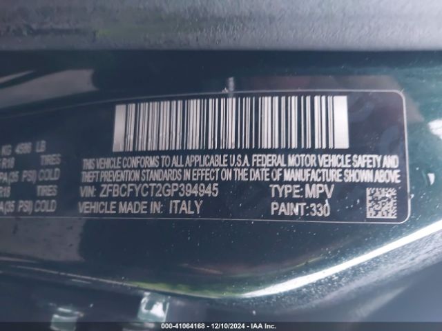 2016 FIAT 500X ZFBCFYCT2GP394945 Photo 8