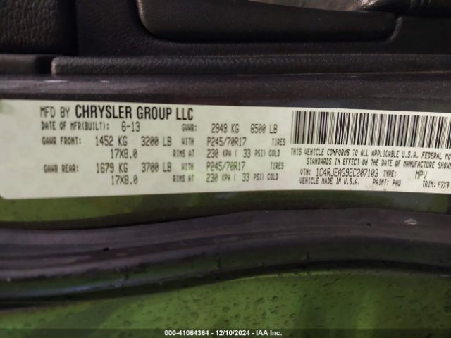 2014 JEEP GRAND CHEROKEE 1C4RJEAG9EC207103 Photo 8