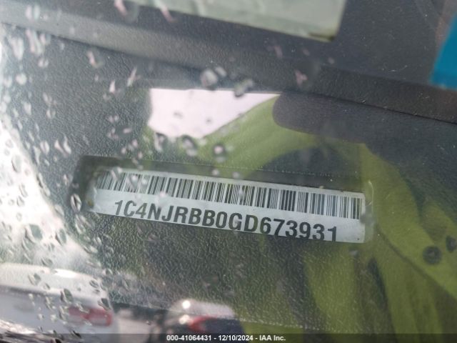 1C4NJRBB0GD673931 Jeep Patriot Sport