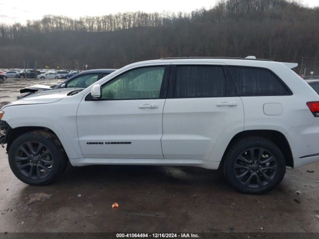 1C4RJFCG8JC449555 Jeep Grand Cherokee High Altitude 4x4
