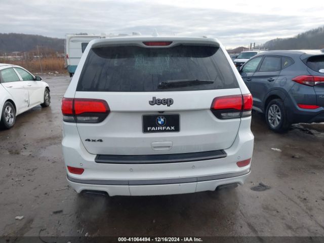 1C4RJFCG8JC449555 Jeep Grand Cherokee High Altitude 4x4