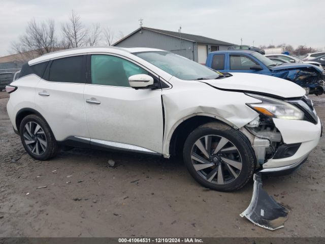 5N1AZ2MH8JN192614 Nissan Murano Platinum
